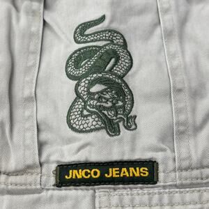 Vintage JNCO Jeans Snake Graphic Cargo Pants – Size 34x32